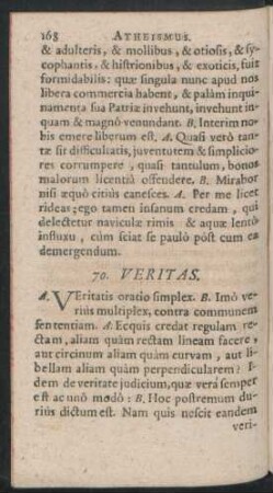 70. Veritas