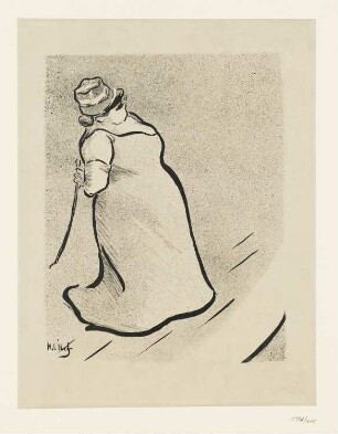 Choreografin Jeanne Bloch, aus: "Le Café Concert"