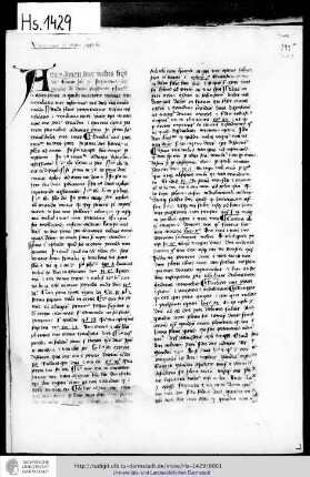 Juristisch-theologische Sammelhandschrift