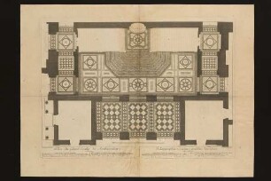 Grundriss (Le Grand Escalier du Chateau de Versailles)