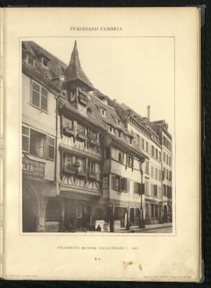Strassburg (Elsass), Goldgiessen 7. 1591.