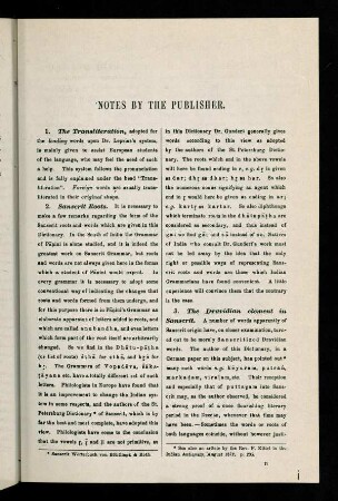 IX-XI, Notes by the Publisher