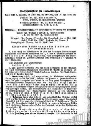 Hochschulinstitut für Leibesübungen