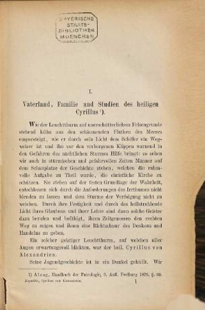 Cyrillus von Alexandrien : eine Biographie