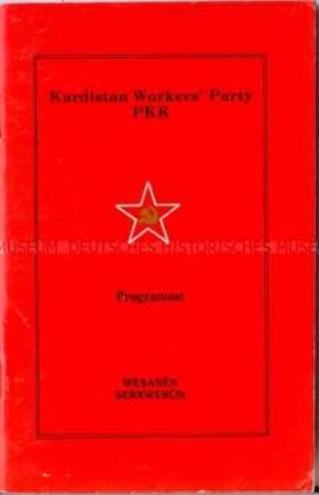 Programm der Arbeiter Partei Kurdistans (PKK)