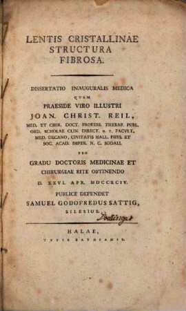 Lentis cristallinae structura fibrosa : diss. inaug. med.