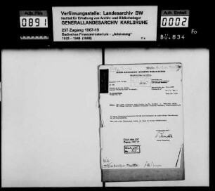 Katz, Emil, Früherer Inhaber der Fa. Gutkind, chemisch-technische Produkte, Mannheim Bewerber: Friedrich Schulz -Fragment-