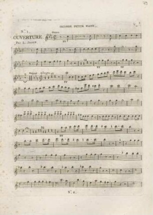 Seconde Petite Flute.
