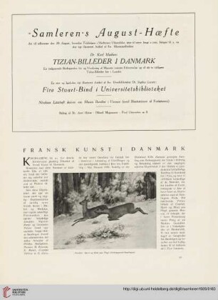 3.1926: Fransk Kunst i Danmark