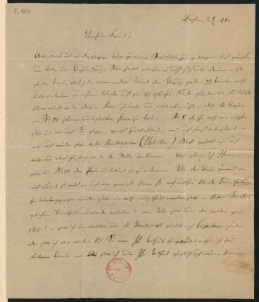 Brief an Louis Spohr : 28.02.1841
