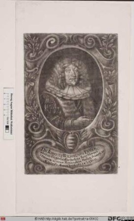 Bildnis Jobst (Jodocus) Wilhelm I Ebner (von Eschenbach)