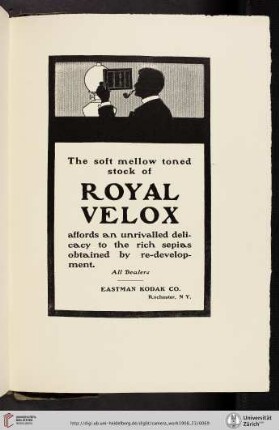 Eastman Kodak Co. [Royal Velox Paper]