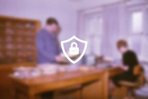Stormarnhaus: Mitarbeiter in der Poststelle