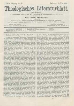 241-245 Kattenbusch's ʺApostolisches Symbolʺ