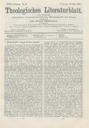 241-245 Kattenbusch's ʺApostolisches Symbolʺ