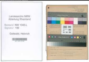 Entnazifizierung Heinrich Gottwald , geb. 13.01.1905 (Jurist)
