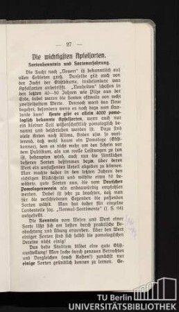 Die wichtigsten Apfelsorten.