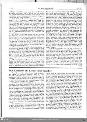 Der Lehrherr als Lehrer und Erzieher