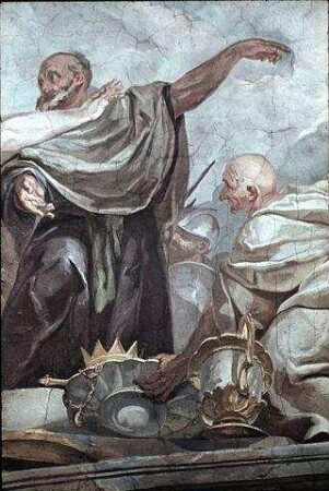 Katharina vor Kaiser Maxentius
