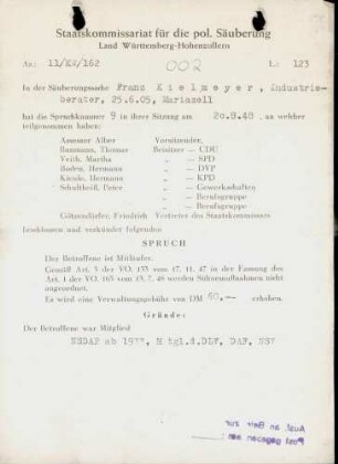 Kielmeyer, Franz