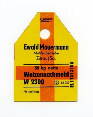 Ewald Mauermann Mühlenbetriebe Zittau