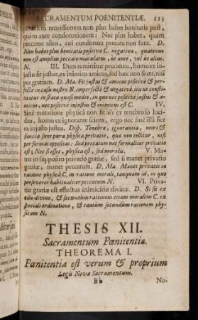 113-123, Thesis XII