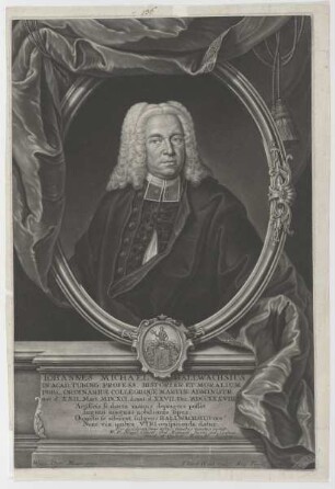 Bildnis des Iohannes Michael Hallwachsius