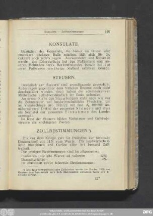 Zollbestimmungen.