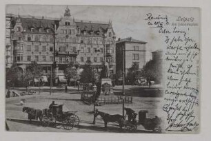 Leipzig. Am Johannisplatz