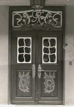 Rokoko-Tür : Goslar, Hoher Weg 5