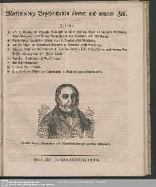 Merkwürdige Begebenheiten älterer und neuerer Zeit, 1855
