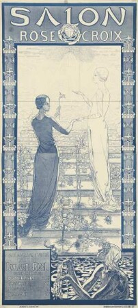 Salon Rose Croix. Galerie Durand-Ruel