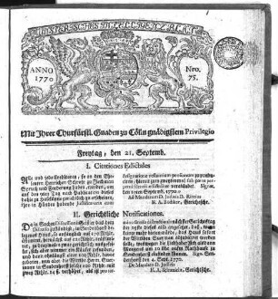 Münsterisches Intelligenzblatt