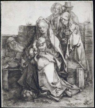 Die Heilige Familie, sechsfigurig
