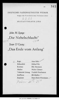 "Die Nebelschlucht"