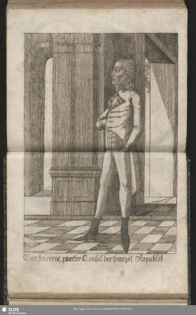Cambacères, zweiterter Consul der französ. Republick
