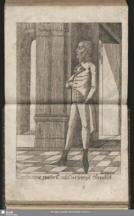 Cambacères, zweiterter Consul der französ. Republick