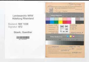 Entnazifizierung Guenther Stoerk , geb. 01.05.1916 (Arzt)