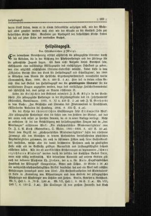 Heilpädagogik