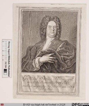Bildnis Gottlieb Stolle