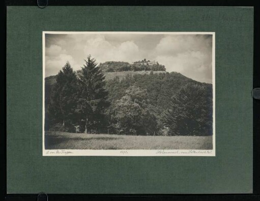 419, Hohenurach, vom Seltenbachtal. (Nr. 3395).