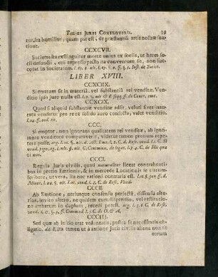 39-52, Liber XVIII - XX