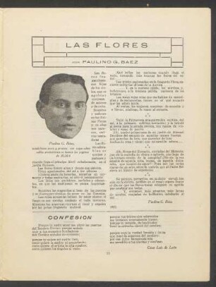 Las flores