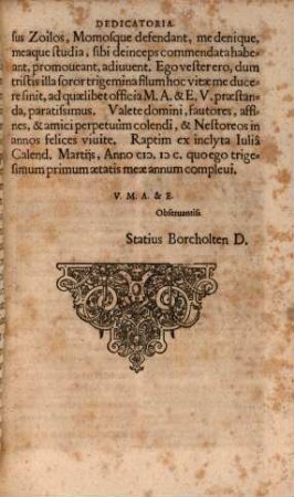 Iohannis Borcholten ... Consilia sive responsa iuris : in quibus tam ecclesiasticae quàm civiles et feudales causae pertractantur ; accesserunt insuper responsa aliorum ICtorum ab eodem auctore approbata, 2