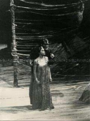 Opernaufführung von Giuseppe Verdis "Aida" in der Deutschen Oper Berlin