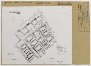 Bebauungsvorschlag Wohnkomplex 6a Plänterwald. Berlin, Treptow, Plänterwald, Am Plänterwald/Bulgarische Straße/Neue Krugallee/Köpenicker Landstraße/Dammweg/Pappelallee/Orionstraße/Galileistraße