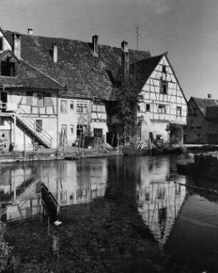 Isny im Allgäu. Wassertorvorstadt