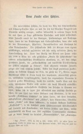 15-27 Neue Funde alter Höhlen