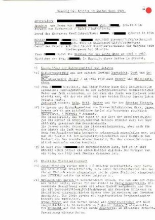Fragebogenantworten zu Ernährungsgewohnheiten