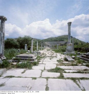 Türkei: Ephesus, Hafenstraße